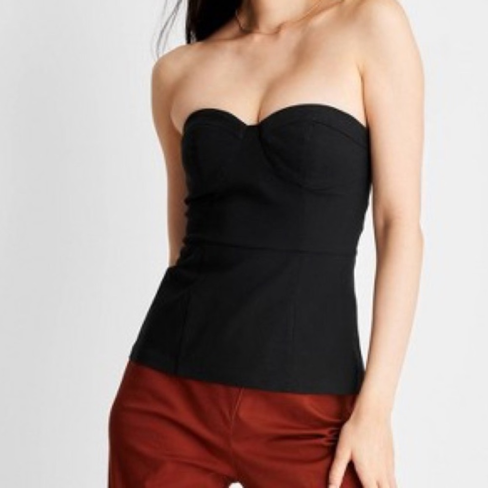 FUTURE COLLECTIVE with Reese Blutstein Sweetheart‎ Corset Tube Top